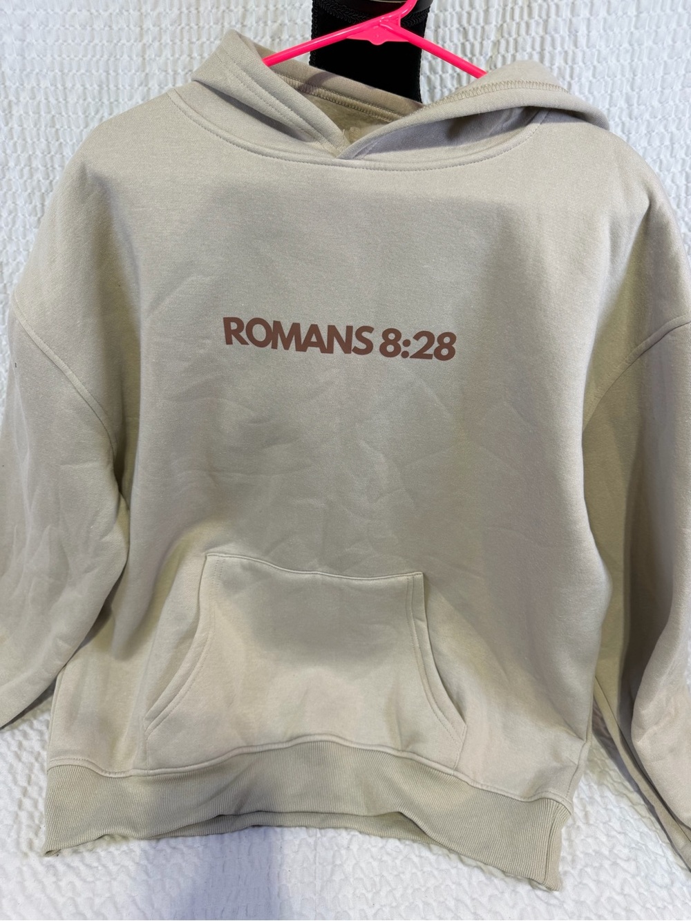 Romans bible men’s hoodie xl
